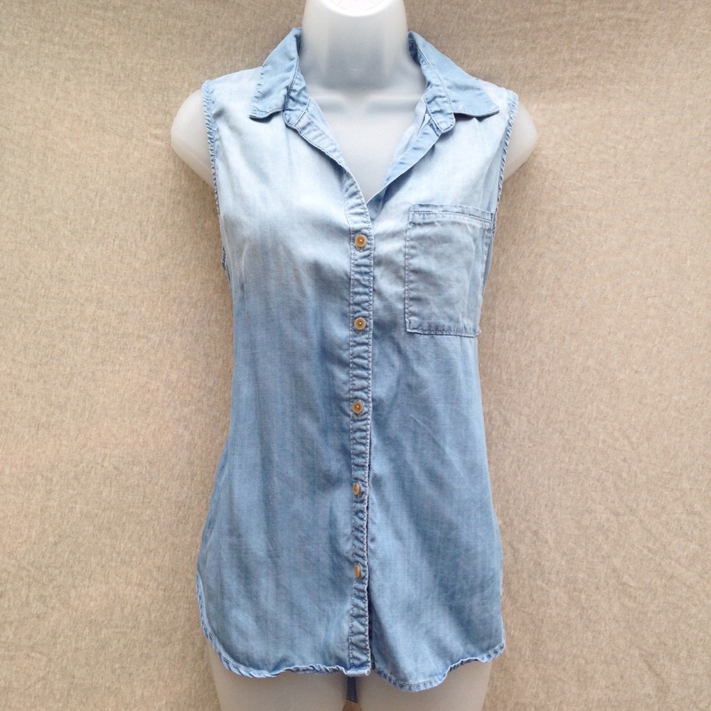 sleeveless Tencel top